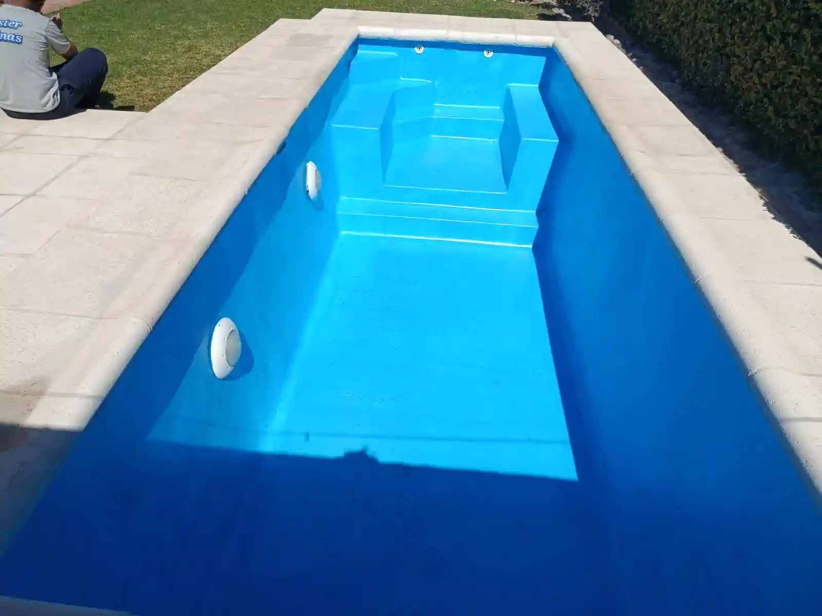 Pintura de pileta (después)